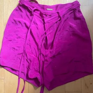 Rebecca Minkoff Hot Pink Shorts